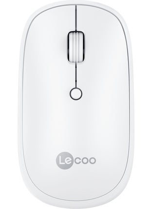 Lenovo WS209 Dual Mode 2.4GHz WiFi + Bluetooth 6-Button 1600DPI Rechargeable Silent Compact Wireless Optical Mouse White - pzsku/Z08E7B67B93F026CBAE3CZ/45/_/1740601660/9ec03693-7e90-4af6-b4aa-263beb41fdcb