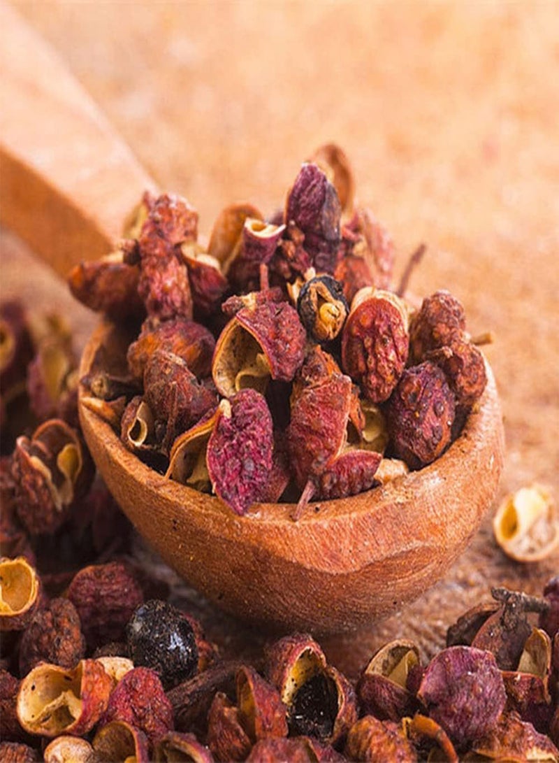 GGOOT 200Pcs Zanthoxylum Seeds Bright Red Granular Pepper Herb Essential Condiments in The Kitchen Unique Taste Makes People Love It - Image 1