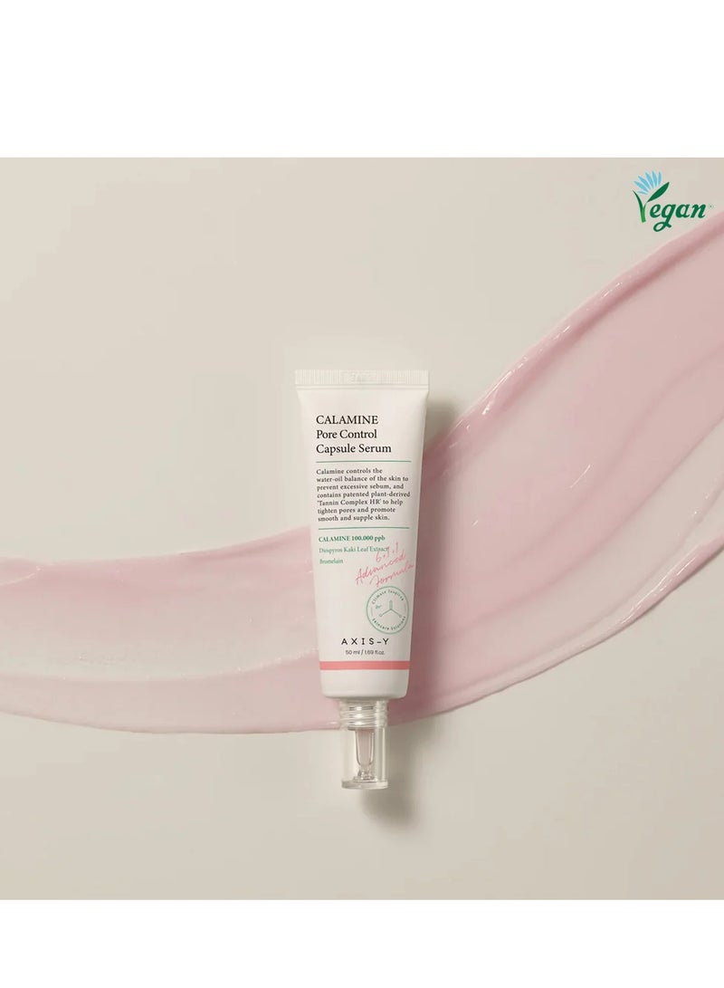 Axis-Y Calamine Pore Control Capsule Serum 50ml - Image 3