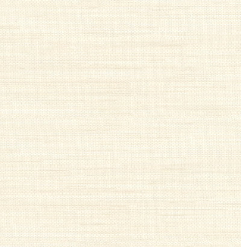NuWallpaper x Society Social Cream Cashmere Classic Faux Grasscloth Peel Stick Wallpaper SSS6013