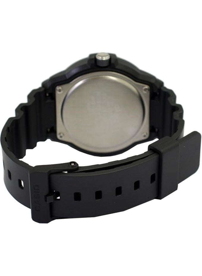 Casio EAW-MRW-200H-1BV Men's MRW200H-1BV Black Resin Dive Watch, Standard, Adult, Classic - Image 3