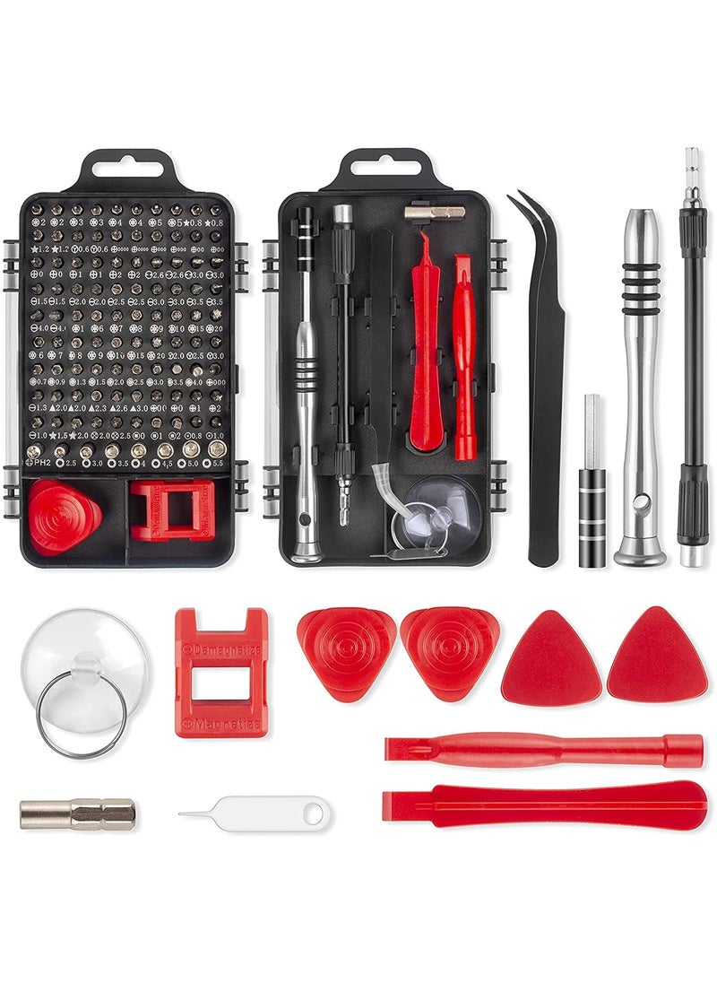 COOLCOLD COOLCOLD Screwdriver Set, Tool Kit for Home use Multipurpose, Screwdriver, Mobile Repairing Tool Kit, Mini Screwdriver Set Precision Repair Tools Kit for Mac/iPhone/iPad/Electronic/Tablet/Mobile/Laptop/PC/ Home Appliances (110 in 1 )  - Image 1