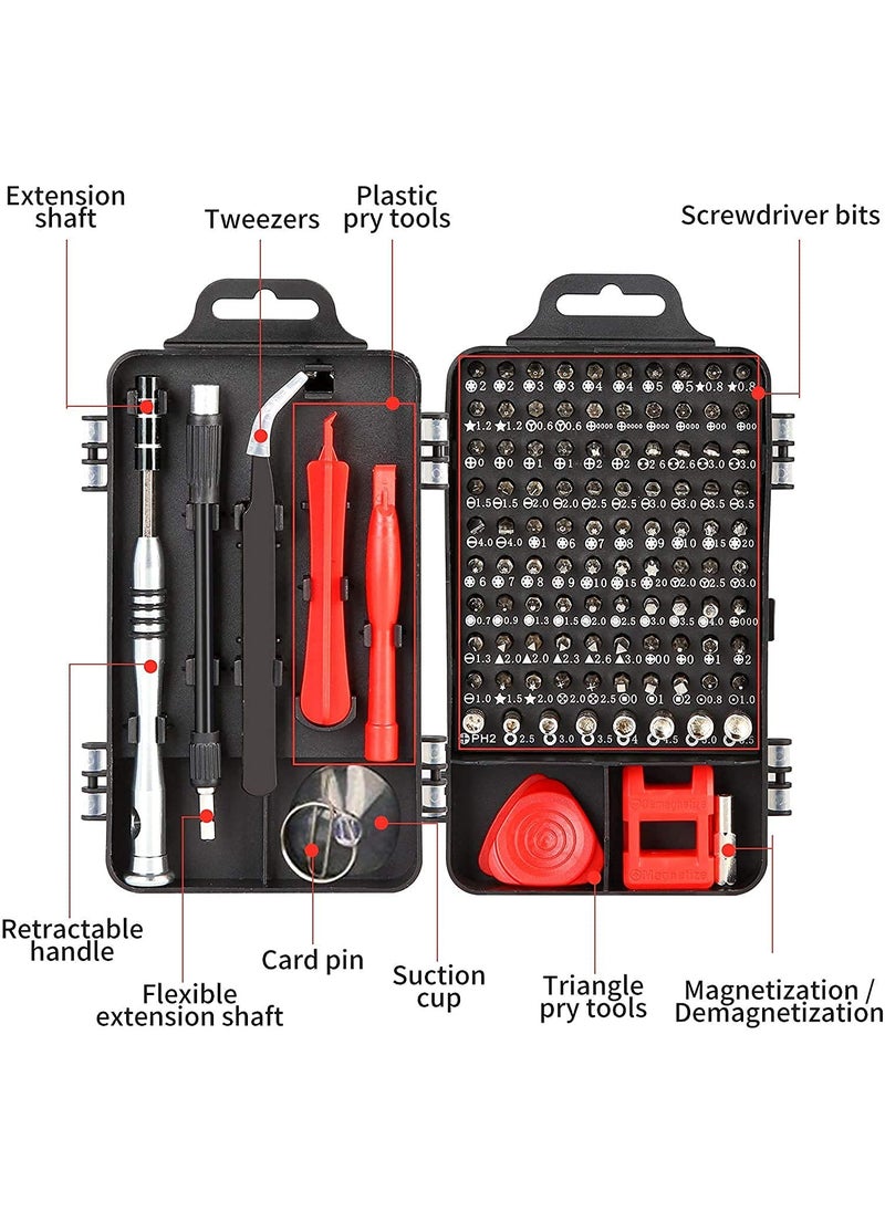 COOLCOLD COOLCOLD Screwdriver Set, Tool Kit for Home use Multipurpose, Screwdriver, Mobile Repairing Tool Kit, Mini Screwdriver Set Precision Repair Tools Kit for Mac/iPhone/iPad/Electronic/Tablet/Mobile/Laptop/PC/ Home Appliances (110 in 1 )  - Image 5