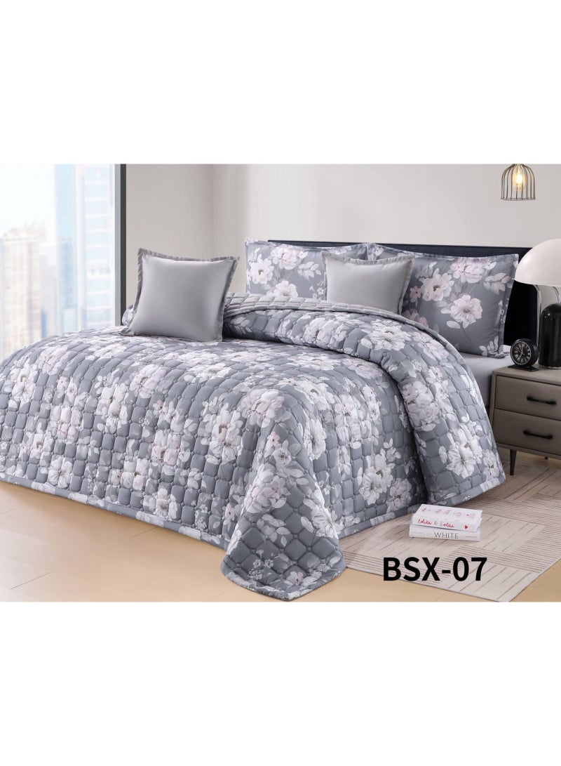 برايدس طقم لحاف نفرين مضغوط مشجر 6 قطع مقاس 250 * 230 سم - Image 1