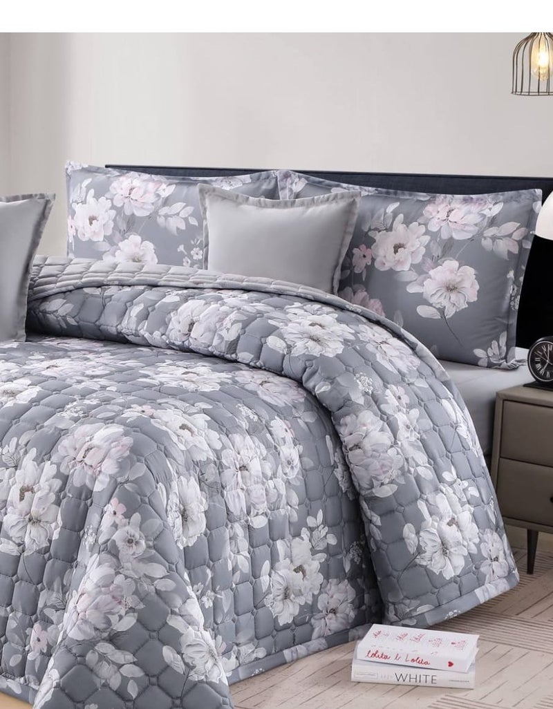 برايدس طقم لحاف نفرين مضغوط مشجر 6 قطع مقاس 250 * 230 سم - Image 3