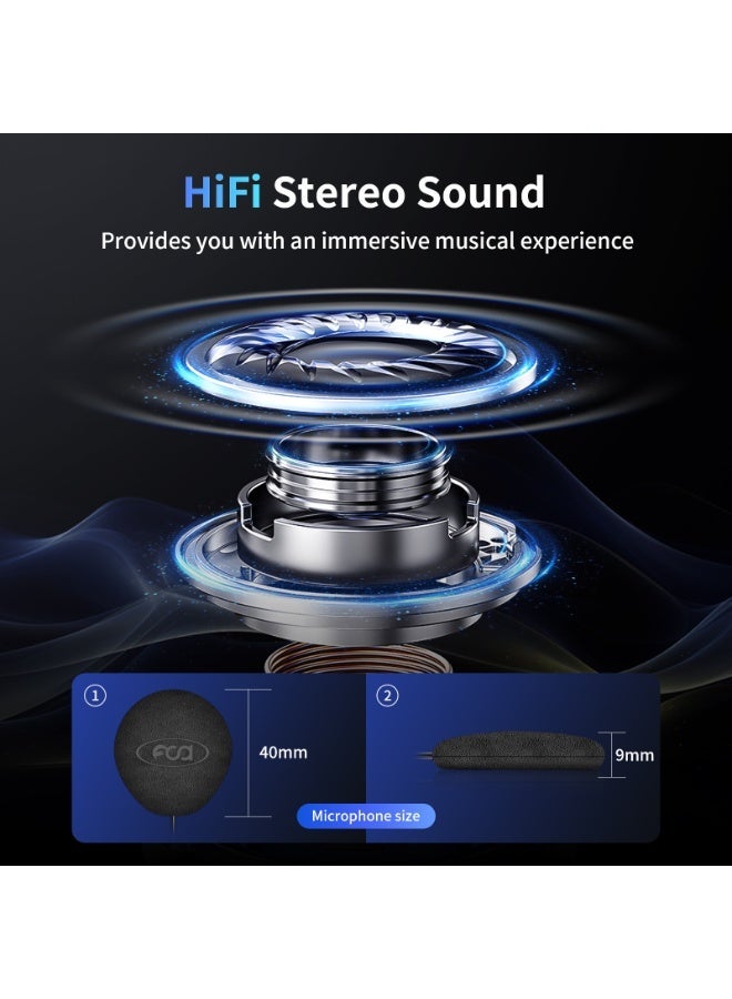 Fodsports FX7 10-Rider Mesh Motorcycle Bluetooth Headset with Music Share, Smart APP Control, Dual Chips V5.4 Helmet Communication System with Audio Multitasking & FM, 3 Intercom & EQ Music Modes - Image 5