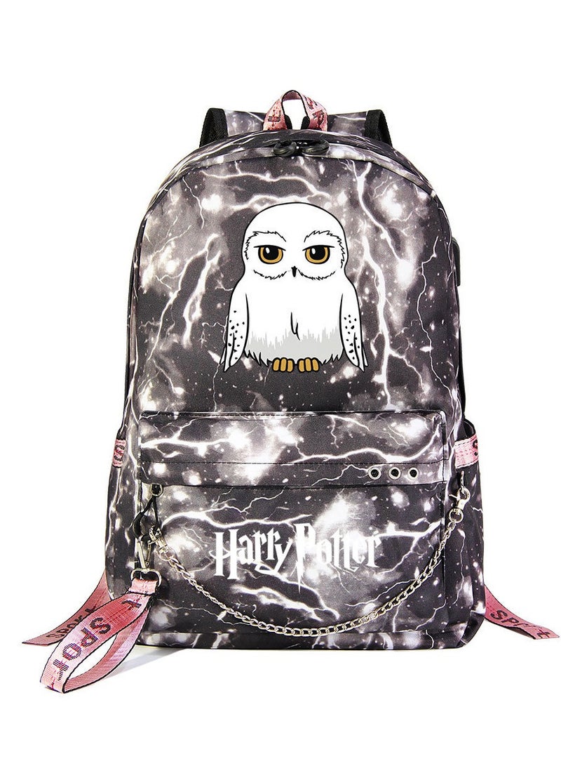 هاري بوتر حقيبة ظهر مطبوعة بالرسوم المتحركة