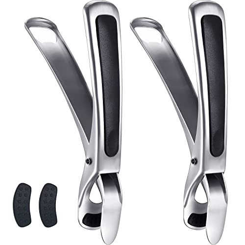 SOLEADER Plate Gripper Compatible With Instant Pot Accessories Air Fryer Pans Gripper Hot Plate Bowl Retriever For Egg Custard For Jidangeng For Microwave Toaster Oven Steamer Pack of Two