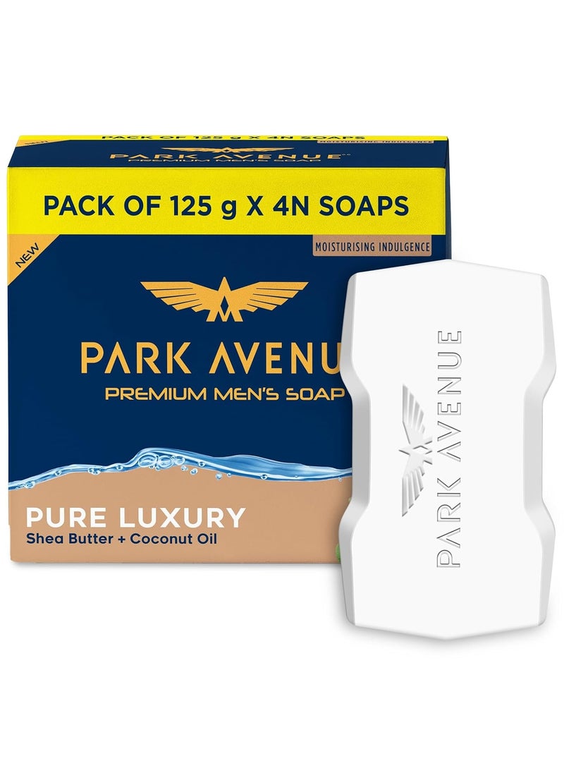 Park Avenue Premium Soaps Pure Luxury 4 x 125g  - Image 1