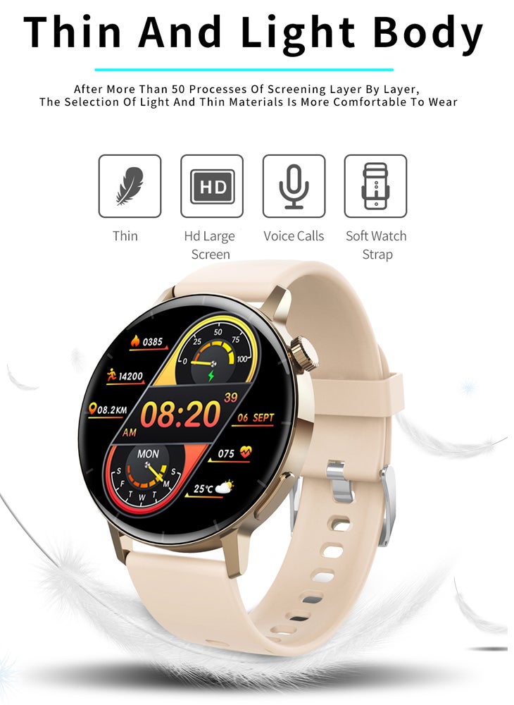 Chomel - F22R smartwatch 1.35 non-invasive blood sugar Siri voice dial call 50 multi-sports modes - Image 1