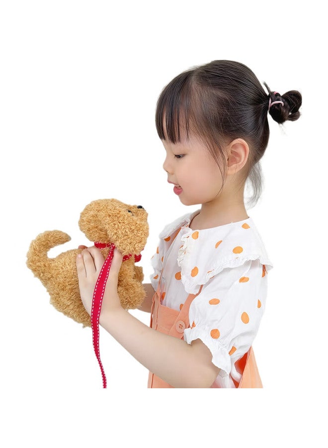 Mkbibi Children'S Toy Dog, Walks, Barks, Wags Tail, Realistic Plush, Electric Puppy, Baby Pet Dog Gift, Christmas - Image 2