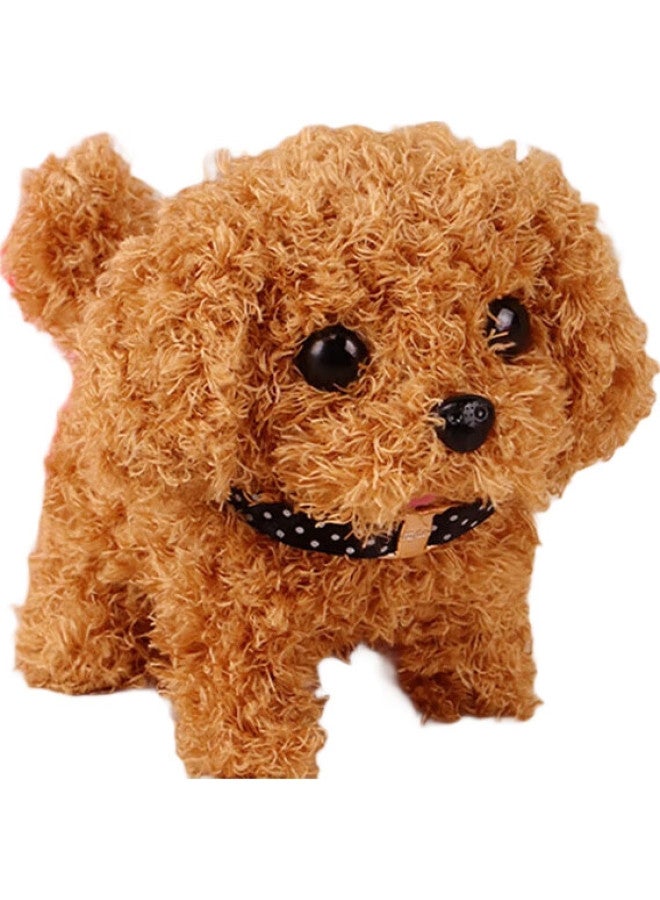 Mkbibi Children'S Toy Dog, Walks, Barks, Wags Tail, Realistic Plush, Electric Puppy, Baby Pet Dog Gift, Christmas - Image 1