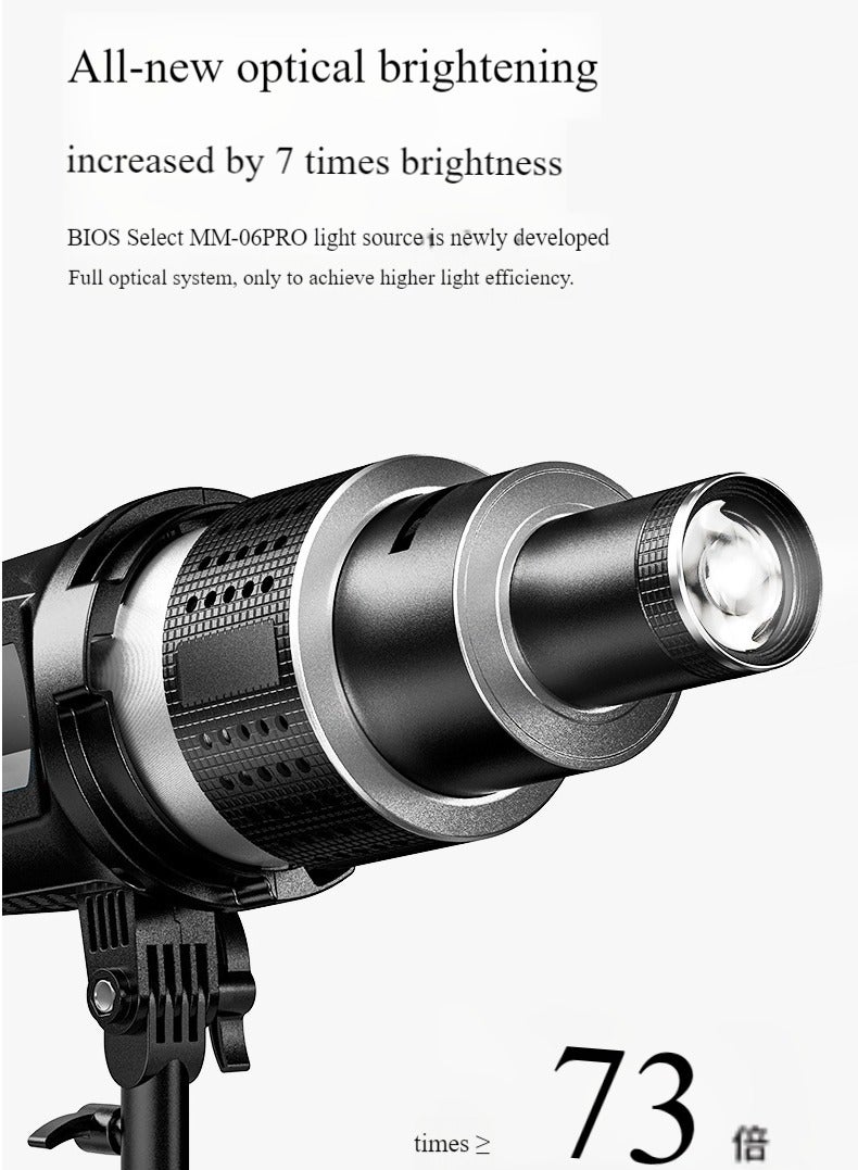 Flash Snoot Conical Lens, Video Artist Modelling Shape Photo Studio Light Kit, with Optical Spotlight Lens 35 Gobos - Image 5