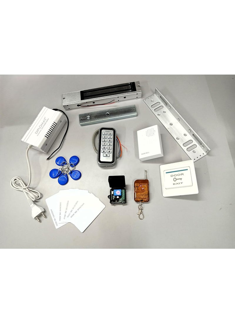 NAVKAR SYSTEMS NAVKAR SYSTEMS Weather Proof Card Access Control with Electromagnetic Lock 600lbs  - Image 1