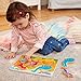 B. Toys B toys Chunky Puzzle 4 Pack Bus Sea Space Dino Wooden Puzzles with 8 Pieces Each Educational Toys for Toddlers Develop Fine Motor Skills Color Recognition Fun Learning Activity 2 Years - Image 4