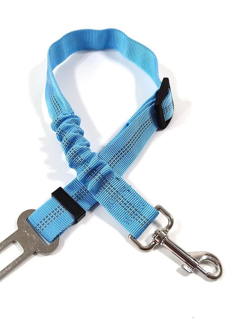 GGOOT Pet Rope Dog Seat Belt Harness Adjustable Dog Cat Safety Leads Car Seat Belt Nylon Vehicle Seatbelts for Dogs Vehicle Travel Pet Products Pet Traction Rope(Elastic E)  - Image 1