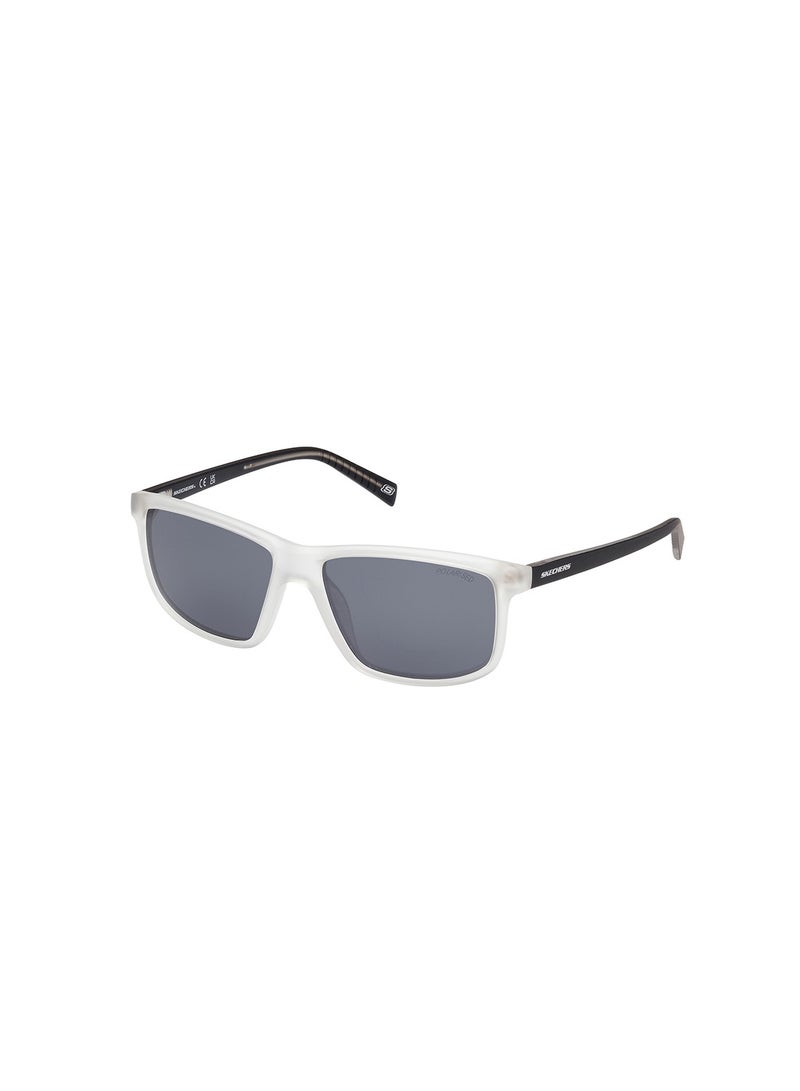 SKECHERS Men's Polarized Square Sunglasses - SE629126D57 - Lens Size: 57 Mm - Image 1