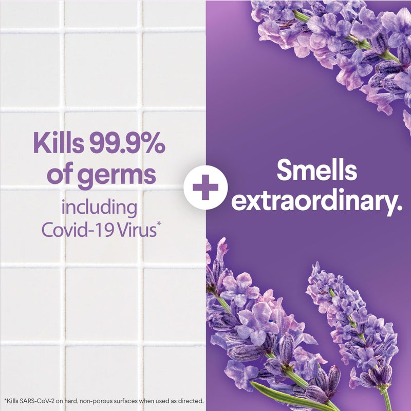 Clorox Scentiva Disinfecting Wet Mop Pad, Disposable Mop Heads, Multi-Surface Floor Wipes, Lavender and Jasmine, 2 Packs, 24 Wet Refills Per Pack (Package May Vary) - Image 2