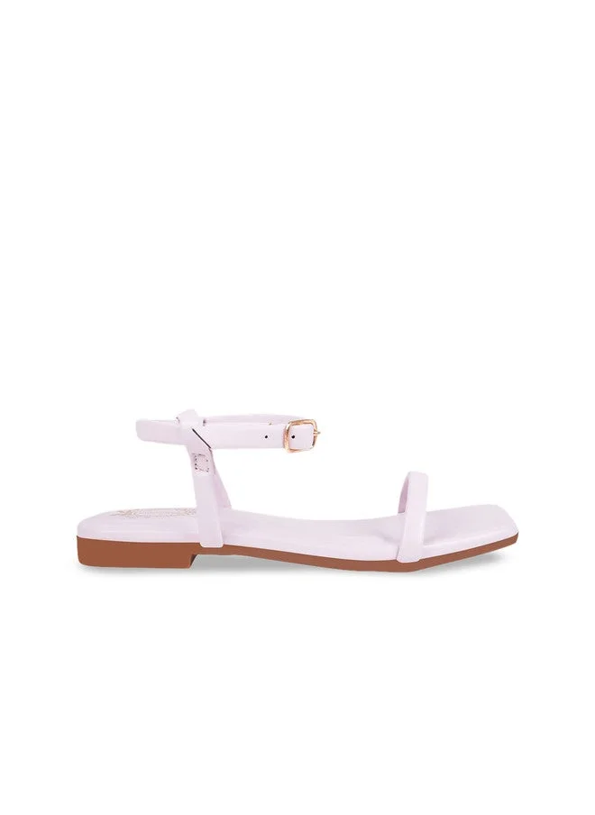 شوتوبيا Shoetopia Girls Open Toe Flats With Backstrap