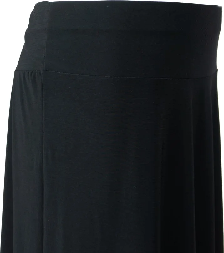 اوبلاند Women's Seasonal Skirt Sandy Fabric Special Modern Model Elastic Waist Rib Comfortable Full Pattern