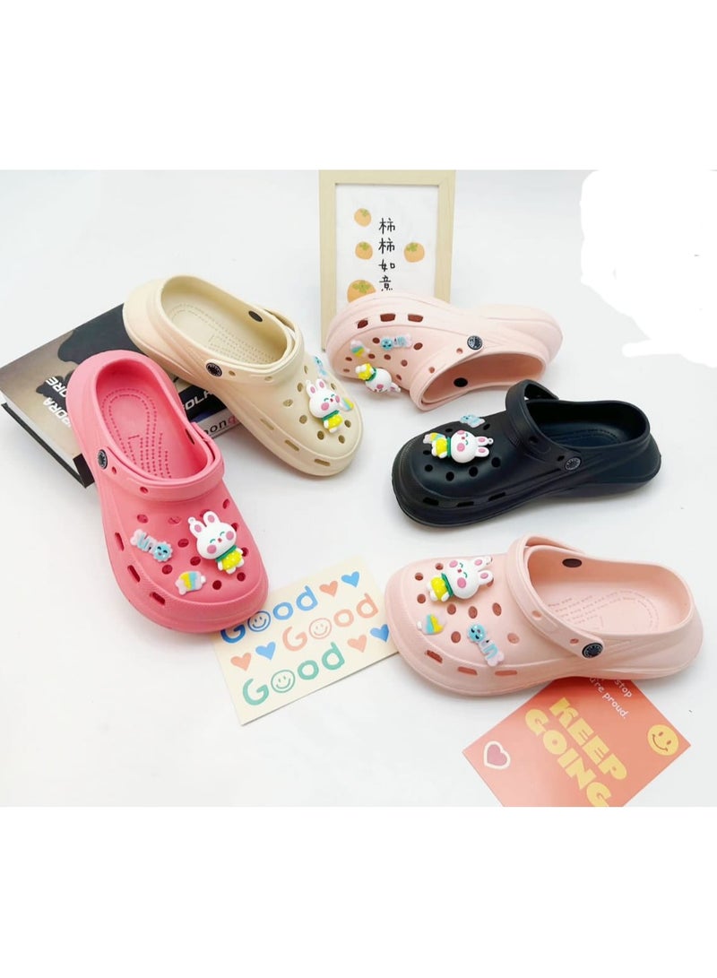 Ladies Fashion Sandal Light Pink  - Image 3