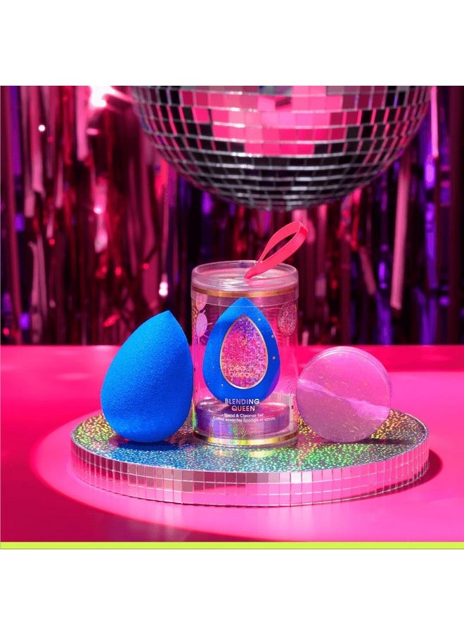 beautyblender Beautyblender® | Blending Queen Blend and Cleanse Set, Sapphire sponge and Speckled Violet Cleanser  - Image 4