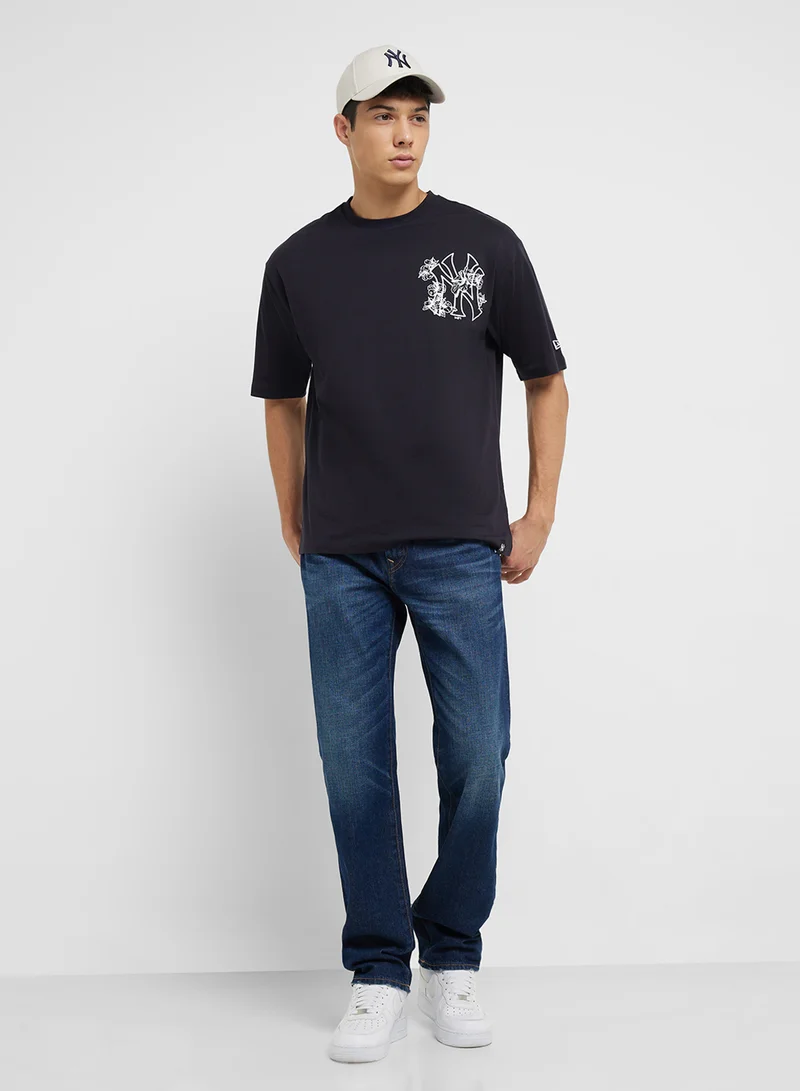 نيو ايرا New York Yankees Mlb Oversized T-Shirt