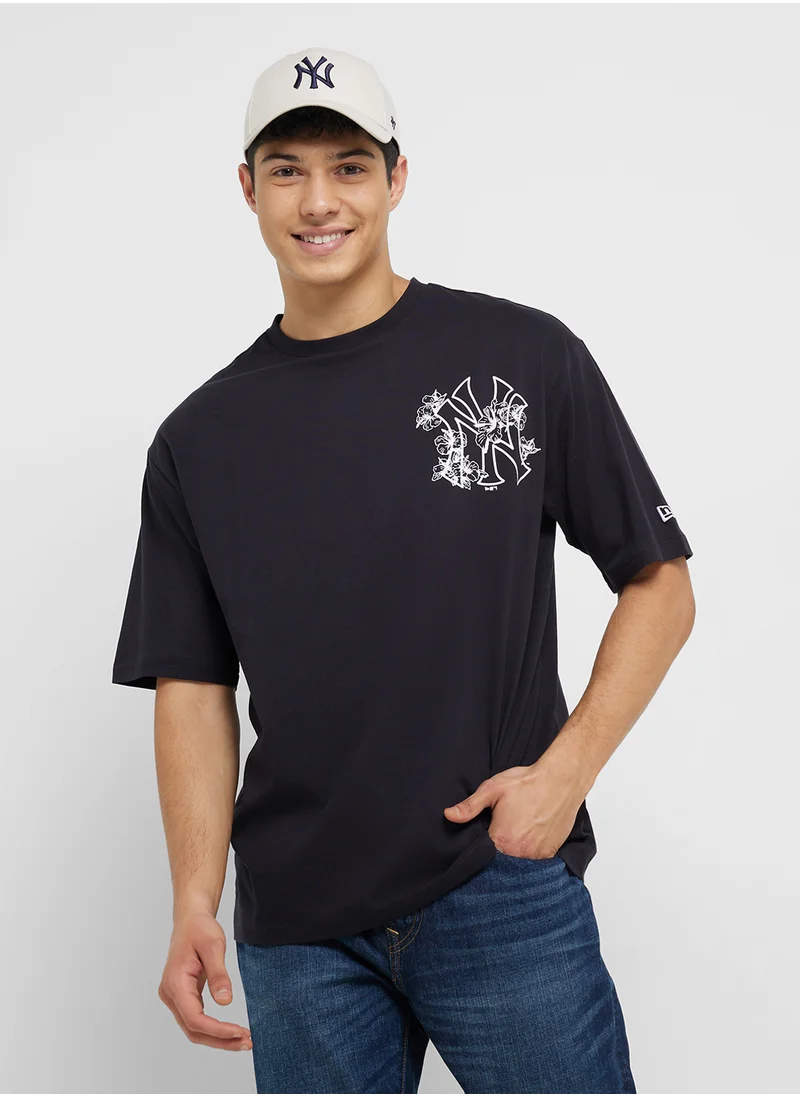 نيو ايرا New York Yankees Mlb Oversized T-Shirt