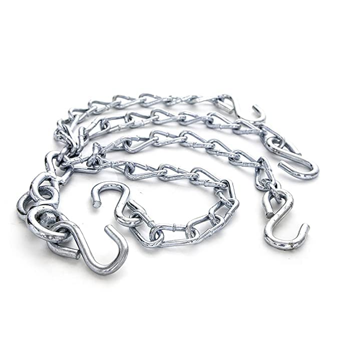 PSE Heavy Duty Steel Chain and Swivel for Punching Bags (Chrome) - Image 5