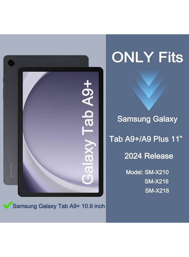 رانتيس جراب Rantice لجهاز Samsung Galaxy Tab A9+/A9 Plus مقاس 11 بوصة، جراب واقٍ متين مقاوم للصدمات مع حامل لجهاز Galaxy Tab A9+/A9 Plus مقاس 11 بوصة (SM-X210/X216/X218)، أسود - Image 1