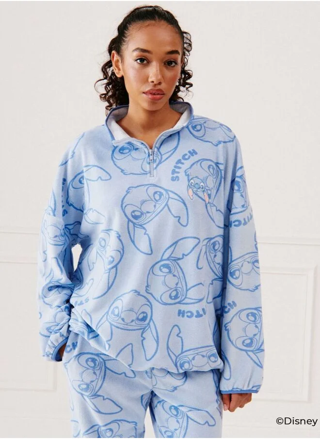 UNDIZ Stitch fleece sweatshirt