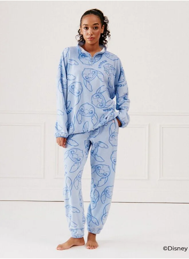 UNDIZ Stitch fleece sweatshirt