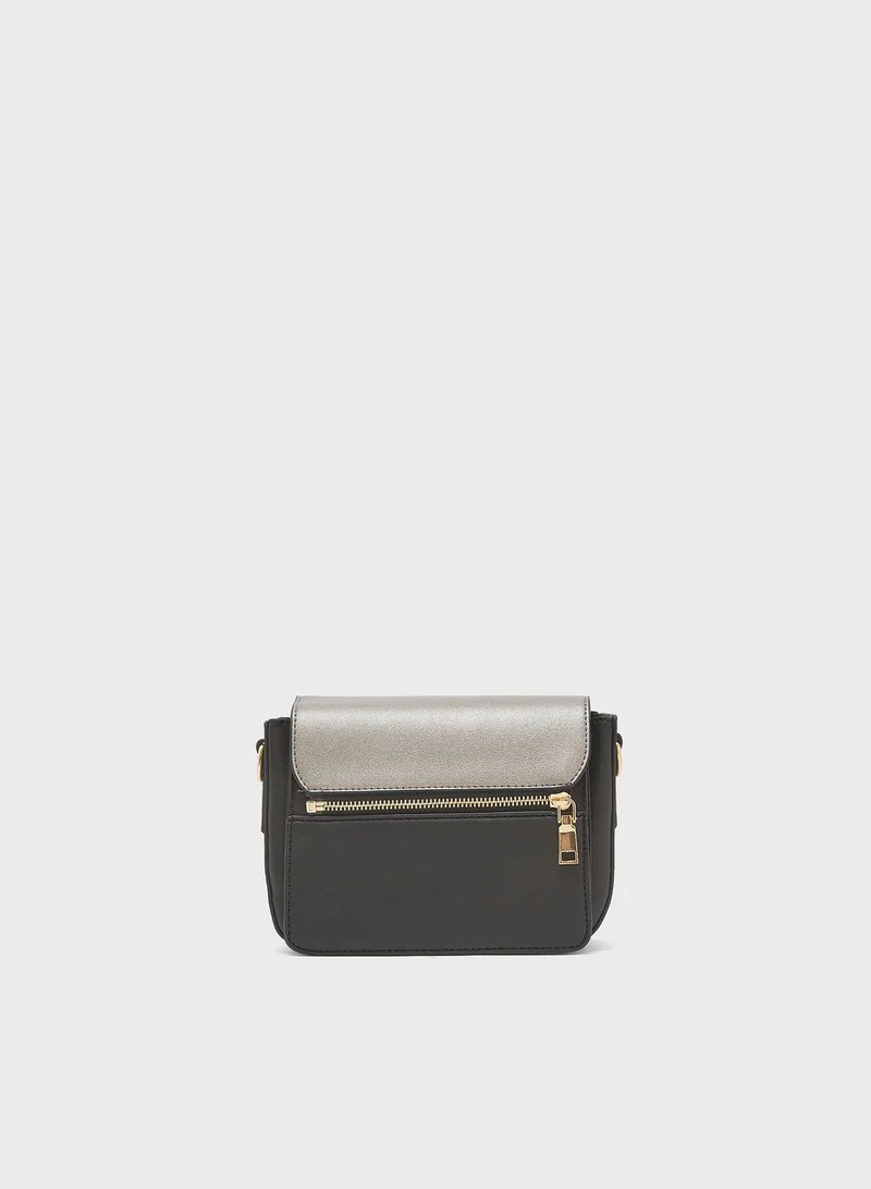 Ginger Multi Flap Crossover Bag