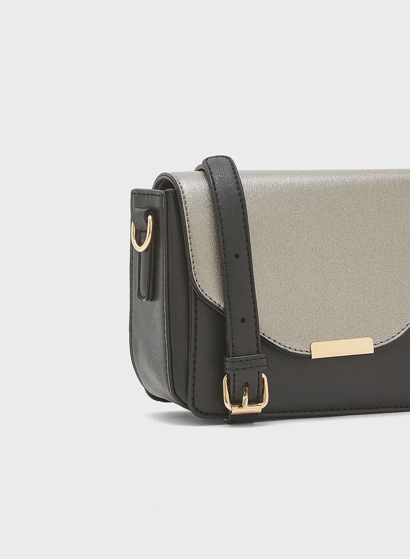 Ginger Multi Flap Crossover Bag