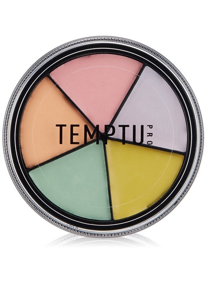 Temptu S;B Neutralizer Wheel Includes 5 Colorcorrecting Shades To Perfect & Even Out All Skin Types & Tones ; Multiuse, Can Be Applied With Brush, Sponge, Or Fingertips, 1 Pack  - Image 1
