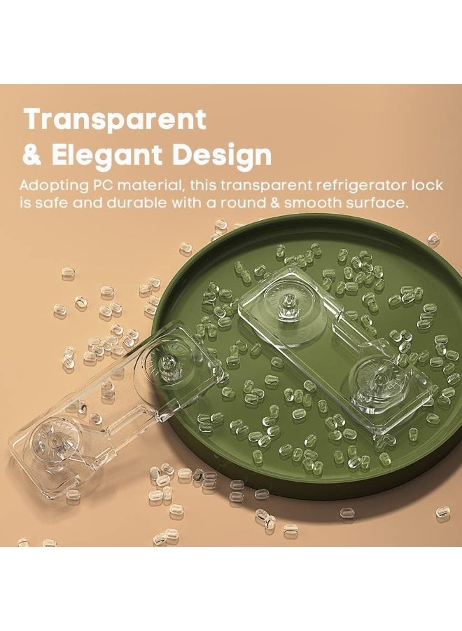 EUDEMON قفل ثلاجة آمن للأطفال - عبوة من 2 - Image 4