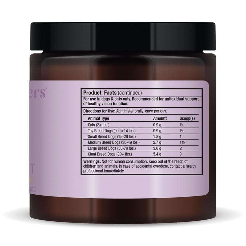 Dr. Mercola, Eye Support, For Cats and Dogs, 6.34 oz (180 g), non GMO, Gluten Free - Image 4