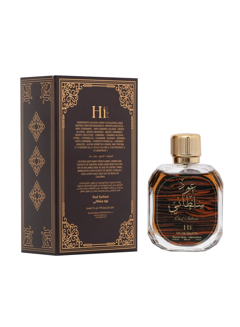 Hi Perfume OUD SULTANI for Unisex 100ml - Image 5