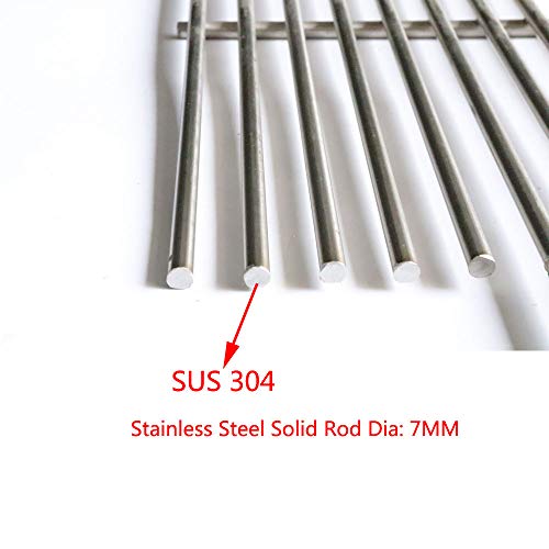 Votenli S6505A (4-Pack) 19 3/4" Stainless Steel Cooking Grid Grates Replacement for Chargriller 2121, 2123, 2222, 2828, 3001, 3030, 3725, 4000, 5050, 5252 Set of 4 - Image 2