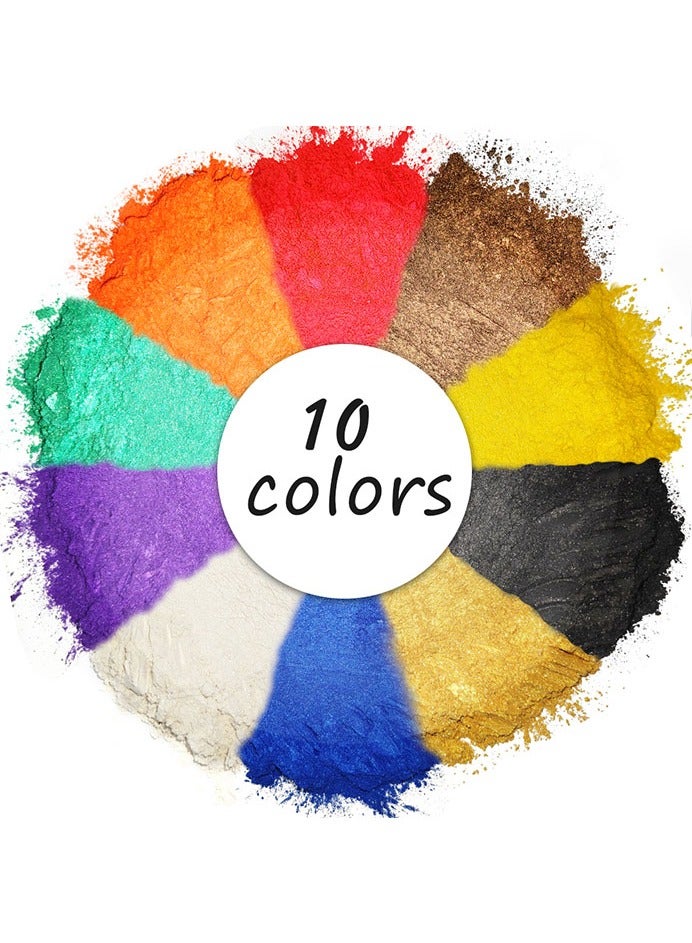 صحراء الواحة مجموعة أدوات تلوين مسحوق الميكا من 10 قطع من متجر الصابون - Image 2