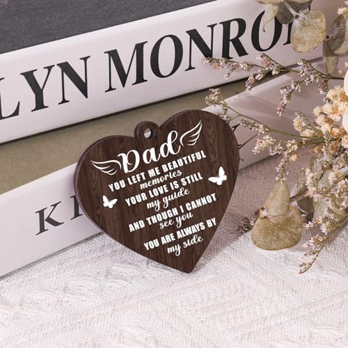Boiveco Memorial Gifts for Loss of Dad, Sympathy Gift for Loss of Dad Memorial Picture Frame, In Memory of Father Grief Remembrance Bereavement Funeral Condolence Gifts for Loss of Father, Display Two 4x6 Photos - Image 2