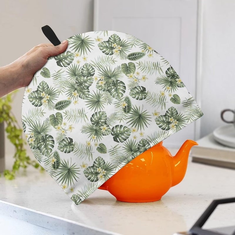 Tea Cozy for Teapot Dust Cover Kitchen Travel Tea Kettle Cover for Breakfast Pot Coffee Pot Protector Tabletop Decorations Tea Cozies Both Sides Can Be Used - Image 3
