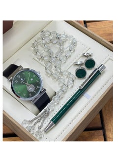 Watch A men's watch set consisting of a watch, a rosary, a cup and a pen 