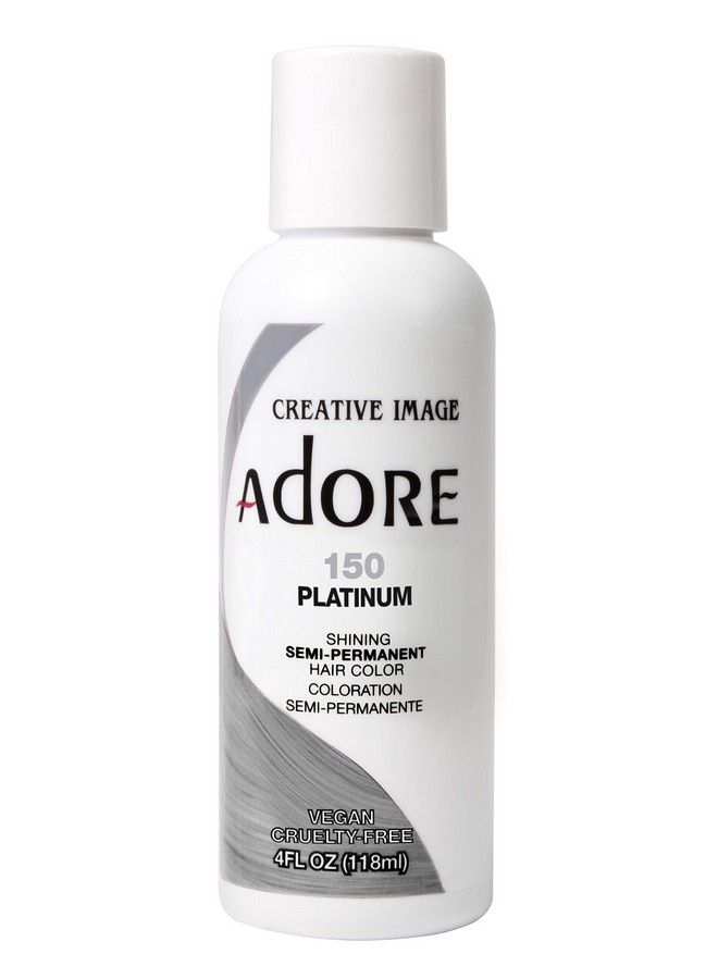 Adore Semipermanent Haircolor #150 Platinum 4 Ounce (118Ml) (3 Pack) - Image 1