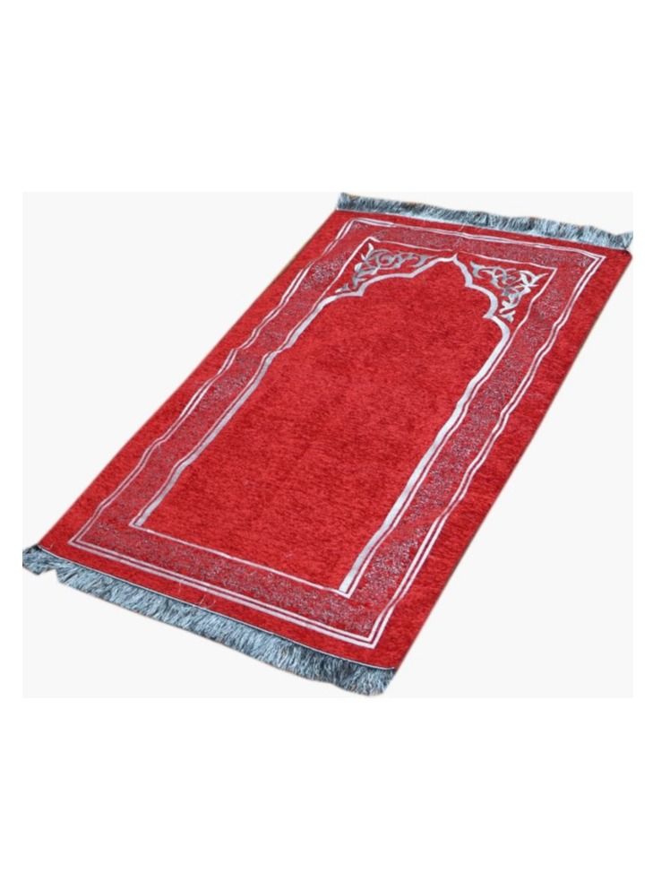 SUNDUS Prayer rug with a distinctive embossed cylinder - Image 1