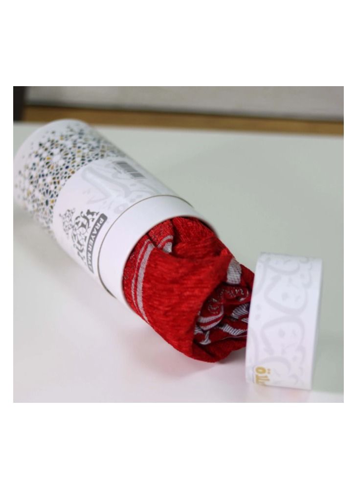 SUNDUS Prayer rug with a distinctive embossed cylinder - Image 3