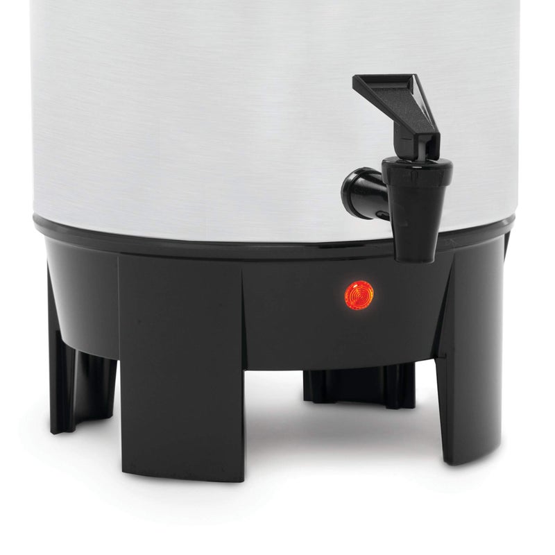 West Bend 58002 Highly Polished Aluminum Commercial Coffee Urn Features Automatic Temperature Control Large Capacity with Quick Brewing Easy Prep and Clean Up, 42-Cup, Silver - Image 3