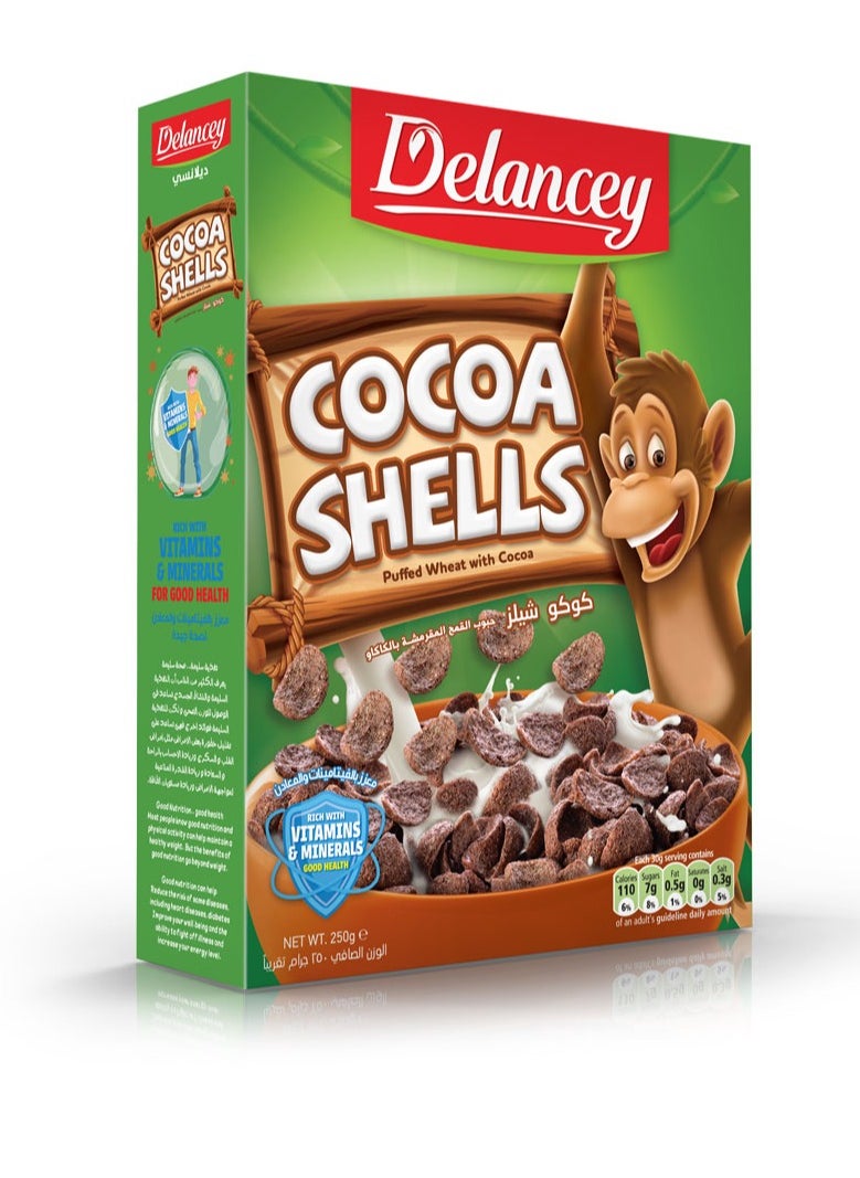 Delancey Delancey coca Shells 250gm  - Image 1