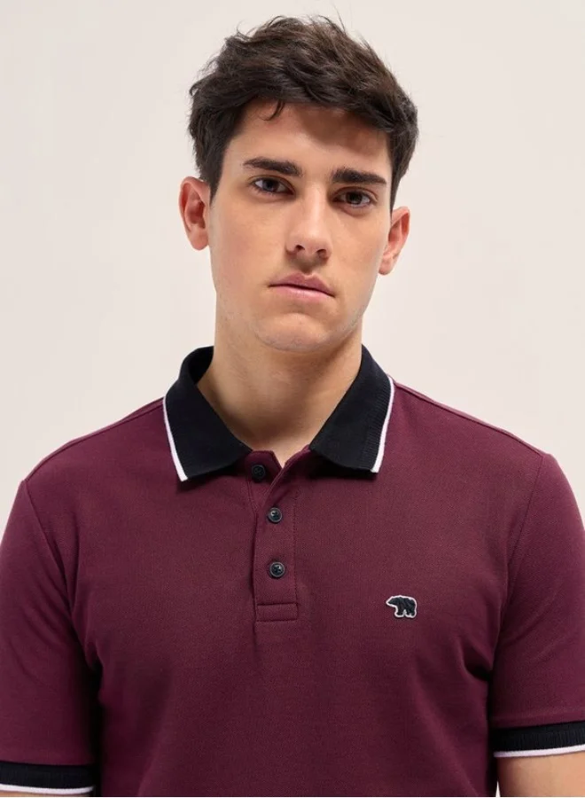 THE BEAR HOUSE Men's Polo Shirt for Casual & Semi-Formal Wear | Classic Collar Neck T-Shirt | Comfortable, Stylish & Versatile for Office, Travel, Outings & Everyday Use