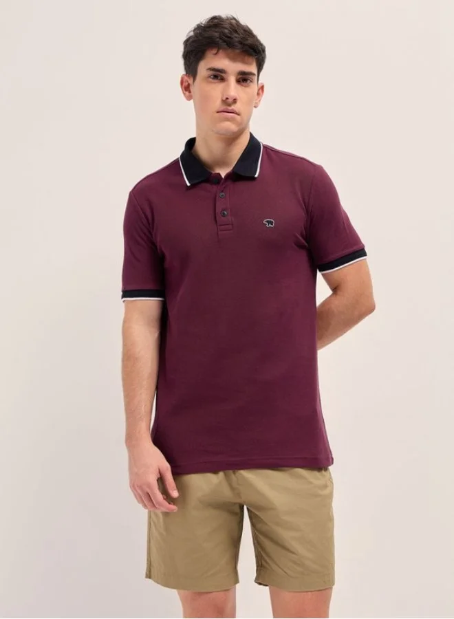 THE BEAR HOUSE Men's Polo Shirt for Casual & Semi-Formal Wear | Classic Collar Neck T-Shirt | Comfortable, Stylish & Versatile for Office, Travel, Outings & Everyday Use